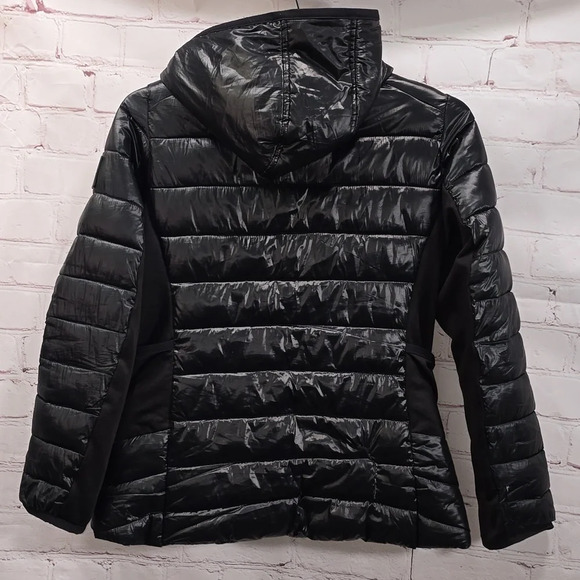 Calvin Klein Performance Repel Puffer Coat Repreve Fill  Womens Size Large - Picture 12 of 15
